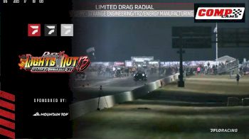 Justin Harris Loses His Door in Limited Drag Radial at Lights Out 13