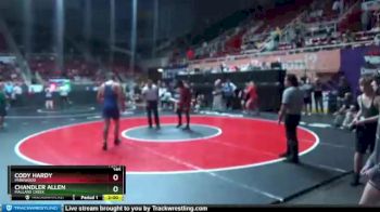 285 lbs Champ. Round 3 - Chandler Allen, Mallard Creek vs Cody Hardy, Parkwood