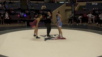 62 lbs Champ. Round 1 - Hailey Chapman, Colorado Mesa Wrestling Club vs Corinne McClure, Missouri