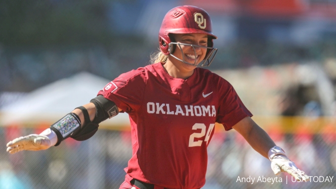 Unisex ProSphere Jayda Coleman Crimson Oklahoma Sooners 2023 NCAA Softball Women's College World Series Champions NIL Replica Player Jersey Size: 3XL