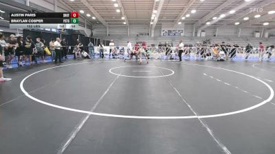 152 lbs Semifinal - Austin Paris, Team Shutt Rioux - HSB vs Braylan Cosper, Prestige Worldwide - HSB