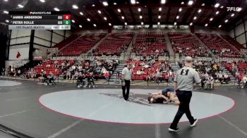 133 lbs 1st Place Match - Peter Rolle, Central Oklahoma vs James Anderson, Ouachita Baptist