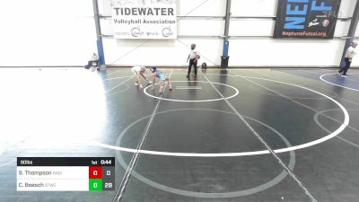 80 lbs Rr Rnd 2 - Saraj Thompson, Ragin Raisins Niagara vs Conor Boesch, Shore Thing Sharks