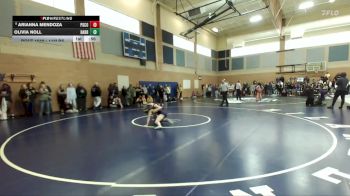 115lbs Cons. Round 7 - Arianna Mendoza, Pasco (Girls) vs Olivia Noll, Harrisburg (Girls)