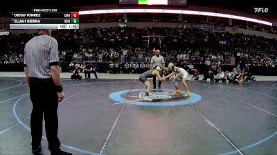 5A 127 lbs 1st Place Match - Diego Torrez, Cibola vs Elijah Sierra, Volcano Vista