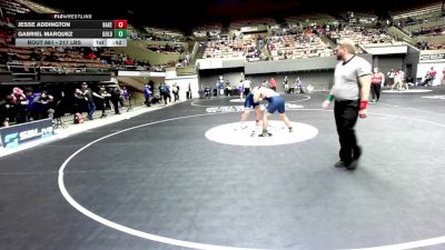 217 lbs Consi Of 8 #1 - Jesse Addington, Bakersfield vs Gabriel Marquez, Golden Valley (Bakersfield)