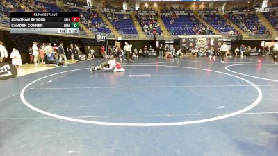 90 lbs Consy 6 - Jonathan Snyder, Bald Eagle Area vs Camden Conner, Chartiers-Houston