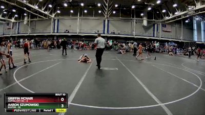 96 lbs Round 4 (6 Team) - Aaron Szumowski, Buxton vs Griffin McNair, Capital City WC