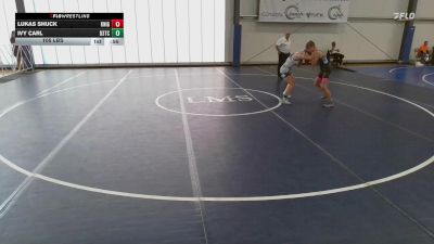 105 lbs Rr Rnd 3 - Lukas Shuck, Knights Wrestling Club vs Ivy Carl, D3 Training Center