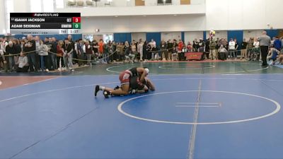 138 lbs Champ. Round 2 - Adam Seidman, Germantown Academy vs Isaiah Jackson, Gettysburg