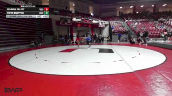 155 lbs Rr Rnd 2 - Moriah Pruitt, Yukon vs Piper Morton, Oologah