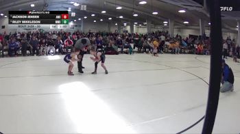 30 lbs Semifinal - Riley Mikkleson, Milford Wrestling Club vs Jackson Jensen, Alliance Wrestling Club
