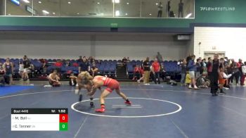 Match - Mckenzie Bell, Nj vs Caleb Tanner, Ok