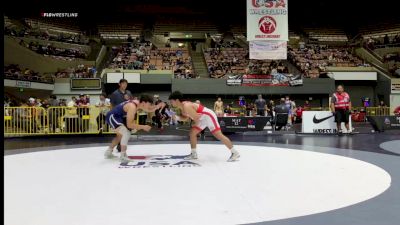 Cons. Round 2 - Sebastian Calvo, Revival School Of Wrestling vs Abran Zubiate, Santa Cruz County Wrestlers Union