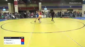 65 kg Consi Of 8 #1 - Hailey Chapman, Titan Mercury Wrestling Club (TMWC) vs Clara Padua Cruz, Florida