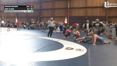 160 lbs Rr Rnd 2 - Reagan Milheim, M2tc vs Reid Clausi, Kd Trained