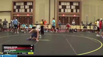 140 lbs Round 2 (6 Team) - Chase Hansen, Revival Aqua vs Brendan Boyer, Southern/Triumph