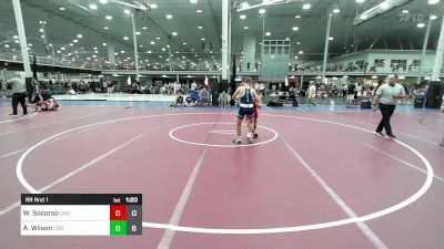 115 lbs Rr Rnd 1 - Will Socorso, United Wrestling Club vs Andrew Wilson, Cedar Cliff