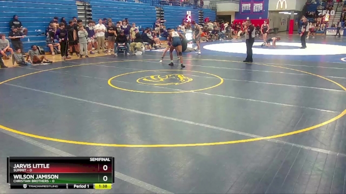 132 lbs Semis (4 Team) - Wilson Jamison, Christian Brothers vs Jarvis ...