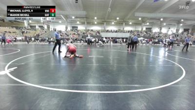171 lbs Cons. Round 1 - Mason McGill, Smoky Bear Wrestling Club vs Michael LLoyd, Ii, Wave Wrestling Club