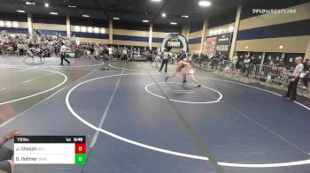 130 lbs Consolation - Joaquin Chacon, Valiant College Prep vs Damen Vollmer, Wine Country Wr Ac