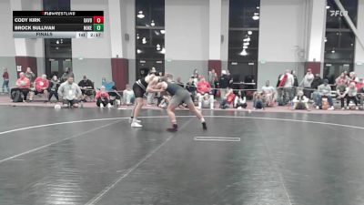 184 lbs Final - Cody Kirk, Davidson vs Brock Sullivan, Noke Wrestling RTC