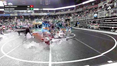 143 lbs Consi Of 8 #2 - Vance Bastoky, Friendship Christian vs Gage Goetz, Cheatham County WC