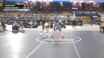 175 1A 1st Place Match - Jacob Bacon, Aubrey Rogers vs Bennett Sweitzer, Bishop Verot