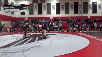 285 lbs 3rd Place Match - Emmett Elling, Hampton-Dumont-CAL vs Chevy Richardson, AP-GC