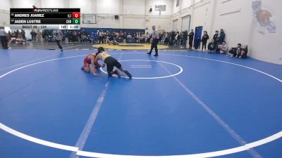 124 lbs Champ. Round 1 - Jaden Lustre, Christopher vs Andres Juarez, Independence (San Jose)