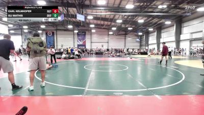 195 lbs Rr Rnd 2 - Earl Kelnhofer, Patton Trained Red vs Eli Mathis, Team Shutt Garnett Trained