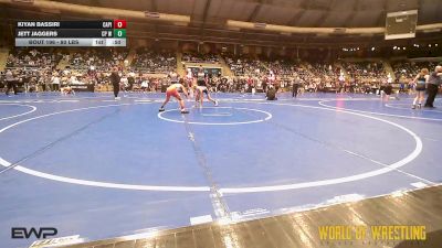80 lbs Consi Of 8 #1 - Kiyan Bassiri, Capital City Wrestling Club vs Jett Jaggers, CP Wrestling