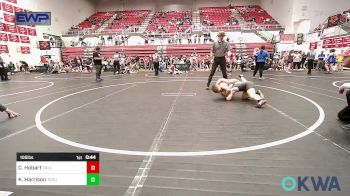 105 lbs Rr Rnd 2 - Connor Hobart, Carl Albert vs Kash Harrison, Tecumseh Youth Wrestling