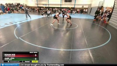 161-163 lbs Round 1 - Roman Roe, Thompson Valley vs Gabe Lega, Fossil Ridge