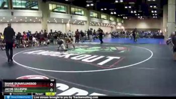 106 lbs Placement (16 Team) - Jacob Gillespie, Constant Pressure vs Shane Duhaylungsod, NFWA Black
