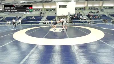 285 lbs Cons. Round 1 - Colton Perkins, Castleton vs Joseph Boyle, Springfield