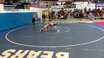 134 lbs Round 2 (6 Team) - Breylon Sellers, American Leadership Academy - QC vs Micah Salcido, Parker High School