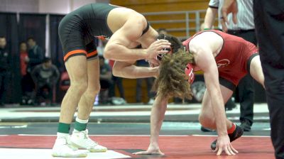 125 lbs Quarterfinal - Beau Bayless, Harvard vs Patrick Glory, Princeton