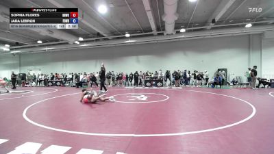 Cons. Round 2 - Sophia Flores, Basement Brawlers Wrestling Club vs Jada Lebron, Forge Wrestling