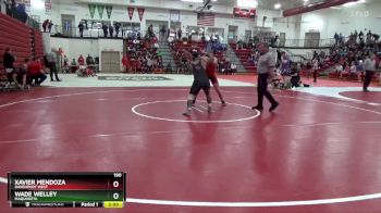 190 lbs Champ. Round 1 - Xavier Mendoza, Davenport West vs Wade Welley, Maquoketa