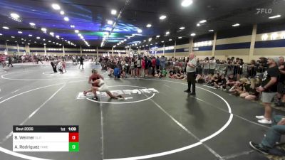 116 lbs Quarterfinal - Brooklyn Weimer, Elite Force vs Audrianna Rodriguez, Threshold WC