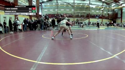 132 lbs Champ. Round 3 - Max Cumbee, IC Catholic Prep vs Jensen Boyd, Delta