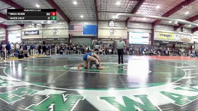 145 lbs Cons. Round 1 - Mica Klein, Douglas vs Alice Lilly, South Tahoe