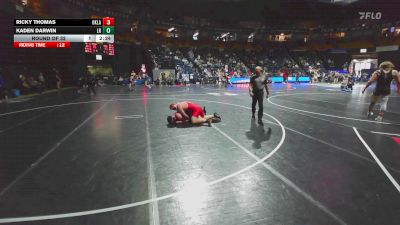 285 lbs Round Of 32 - Ricky Thomas, Oklahoma vs Kaden Darwin, Little Rock