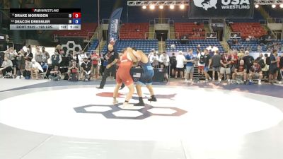 165 lbs Champ. Rd Of 16 - Drake Morrison, Idaho vs Deacon Dressler, Indiana