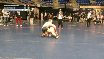 117 lbs 5th Place - Dominic Hernandez, Philadelphia vs Blake Telenko, Penn Trafford
