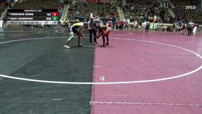 1A-4A 165 Cons. Round 5 - Jack Yearwood, Ranburne vs Torrance Goins, Fultondale