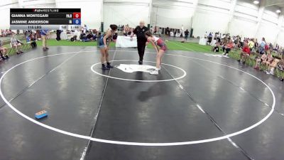 115 lbs Gianna Montegari, Pennsylvania Red vs Jasmine Anderson, Iowa