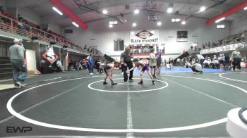 61 lbs Semifinal - Hendrix Gates, Vian Wrestling Club vs Kohlson Ferguson, Sallisaw Takedown Club