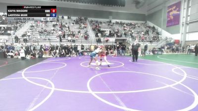 59 kg Cons. Rd Of 16 - Kaiya Maggini, USA Gold Wrestling Club vs Lastevia Muir, California
